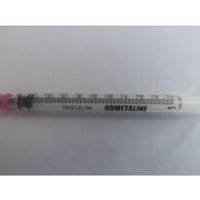 Шприц одн. трехкомпон. 1мл ИНСУЛИН с иглой 27G 0,4*12 мм  1/ 200 /3600 КОМЕТАLINE