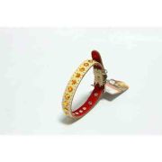 Ошейник №17 с подкладом стразы 29-38см Арт1710