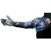 Перчатки для ИО п/э  и родовспоможения КРС с наплечником 25 микрон Велес-Зоо 1/100