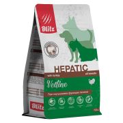 Blitz Dog 1,5 кг Vetline Hepatic корм сухой диет. при нарушении функции печени  3121
