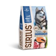 SIRIUS д/собак 20кг ТРИ МЯСА С ОВОЩАМИ с повыш активностью   5694 1/3