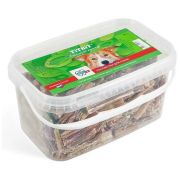 TITBIT Кишки говяжьи мини - банка пласт. 3.3 л лакомство для собак 009703  1/5