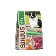 SIRIUS д/собак 2кг Говядина с овощами  5441   6/48