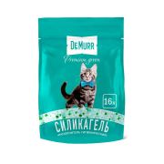 Наполнитель DEMURR д/кошек СИЛИКАГЕЛЕВЫЙ КРУГЛЫЙ Premium Green 16л/6,8кг 1/128