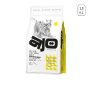 AJO Dog 1,5 кг Very Small Adult Сухой полнорационный корм с гречкой для взрослых собак миниатюрных пород 1/30