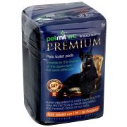 Пеленки 60*60 см 150шт/уп впитывающие PETMIL WC BLACK PREMIUM