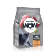 AlphaPet WOW Superpremium 0,35 кг д/кошек и котов взрослых стер с индейкой и потрошками 1/14 1546