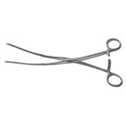 Зажим кишечный эластичный изогн.230 мм (Пакистан)