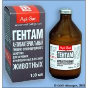 Гентам 100 мл. с/х 1/10
