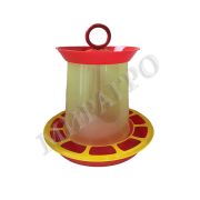 Кормушка для птицы 5л.(горизонтальная подача)