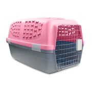 Переноска 60х39х35см Триол АВИАСТАНДАРТ розовая SH3662