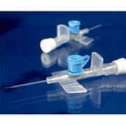Катетер в/вен G22 с портом (синий) 1/100 шт ИНДИЯ