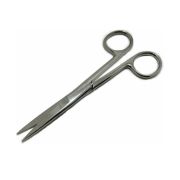 Ножницы хирургические прямые, 14 см (острый/острый)