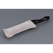 Игрушка д/собак Подушка-ухват WOGY для дрессировки собак 35/20х7см с одной ручкой, замша, микс арт.2024-8816 Код275102