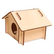 Изба для грызунов без рисунка малая LM9756 Размер (120х150х100мм)