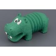 Игрушка д/собак Бегемот  пищалка NUNBELL 22х10х9см, хрюкает, латекс, микс арт.2024-8941 Код275078
