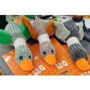Игрушка д/собак-пищалка WOGY мягкая Утка 32х18х11см, крылья шуршат, микс арт.2025-2199 Код275750