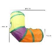 Игрушка д/кошек WOGY Тоннель 48х48х25см угловой арт.2025-2647 Код276055