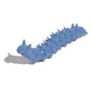 Игрушка д/собак WOGY Гусеница 17.5х3х3см TPR, микс арт.2024-2198 Код272605