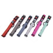 Ошейник NUNBELL д/собак BR-B 55/38х2см с кнопкой-фиксатором, микс арт.10922-8744 Код270705