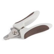 Когтерез WOGY Brown style д/животных 12х6см с ограничителем и стопором, прорезиненные ручки арт.2024-6518 Код273919