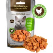 Деревенские лакомства 45.0 д/кош Кусочки куриные нежные  11342  1/50