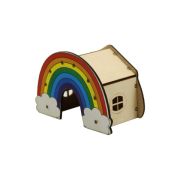 Домик для грызуна Сказочный «РАДУГА» размер S