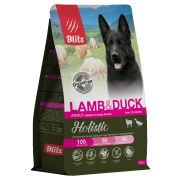 Blitz Holistic Adult Lamb & Duck сухой корм д/собак, ягненок и утка 1,5 кг 3084 1/4