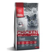 BLITZ Classic 0,4кг д/к ADULT CATS CHICKEN/ Курица 1/25 шт 0191