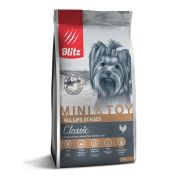 BLITZ Classic 0,5кг д/с ADULT MINI&TOY/ миниатюрных пород 1/6  0511