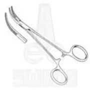 Щипцы для артерий, изогнутые, 180 мм