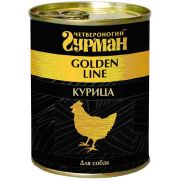 Гурман Голден 340,0 д/собак курица натур. в желе 3778 1/12