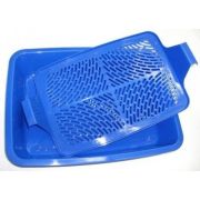 Туалет д/кошек 41*31*8см «DOGMAN»  большой 1/20