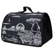 Сумка 43*27*27см Лира №3 «DOGMAN» (черная) сафари