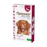 Принокат 250 мг капли на холку д/соб 10-25кгКРКА