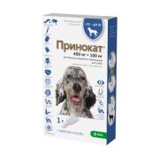 Принокат 400 мг капли на холку д/соб 25-40кг КРКА