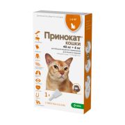 Принокат 40 мг капли на холку д/кош и хорьков до 4кг КРКА