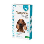 Принокат 100 мг капли на холку д/соб 4-10кг КРКА