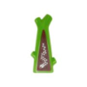 Игрушка д/собак Ветка с щетиной для чистики зубов и массажа десен (18 см.) 9297