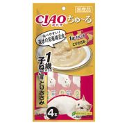 INABA Ciao Churu Лакомство д/котят Пюре Куриное филе 4шт/56гр  7353