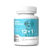 PetActive витаминно - минеральный комплекс 12 в 1 для щенков 50гр  1/35