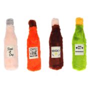 Игрушка д/собак БУТЫЛКА All For Paws Treasure Box Сиеста ассорти текстиль (Новый)