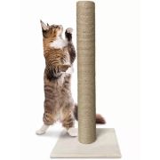 Когтеточка-столбик №6 джут серебро «Зверьё моё»
