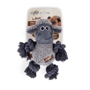 Игрушка д/собак Животное в ассортим с канатиками All For Paws Lamb 17*17*10см
