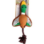 Игрушка д/собак Кряква с канатом текстиль  Real Tuff  34см Pawise