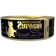 Гурман Голден 100,0 д/котят индейка с телятиной  в желе 6922 1/24