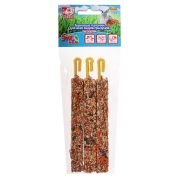 SEVEN SEEDS Палочки д/грызунов овощи/шиповник/абрикос 75г*3шт Эконом 1/40   S413