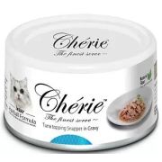 PETTRIC Cherie -д/кошек Hairball Control/ ТУНЕЦ С МОРСКИМ ЛЕЩЕМ В ПОДЛИВЕ 0487