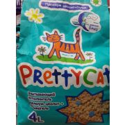 Наполнитель ПРЕТТИ КЭТ Premium МОРСКОЙ БРИЗ д/кошек ВПИТЫВАЮЩИЙ 2кг/4л