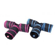 Игрушка д/кошек WOGY Тоннель 79х55х24см с дразнилкой Шарик меховой, микс арт.10922-9092 Код270604